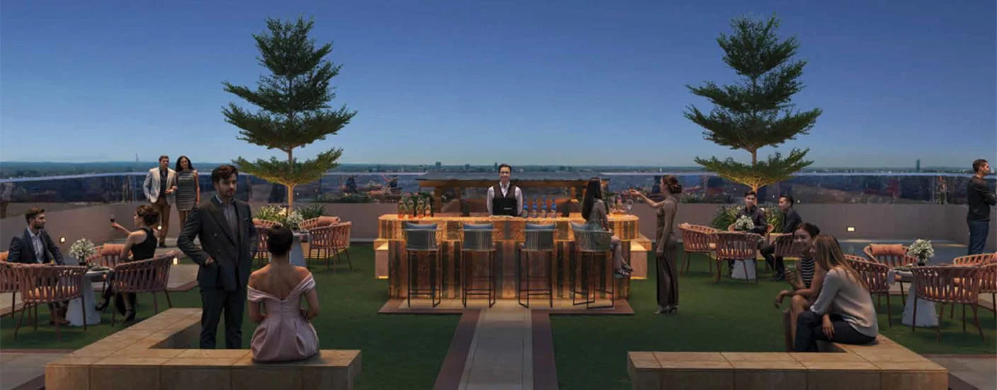 Saheel Itrend Vesta 2.0 Tathawade Rooftop Celebration Deck Image